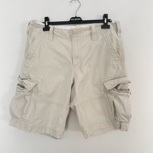 Denim&Supply by Ralph Lauren Cargo White Shorts Size 34